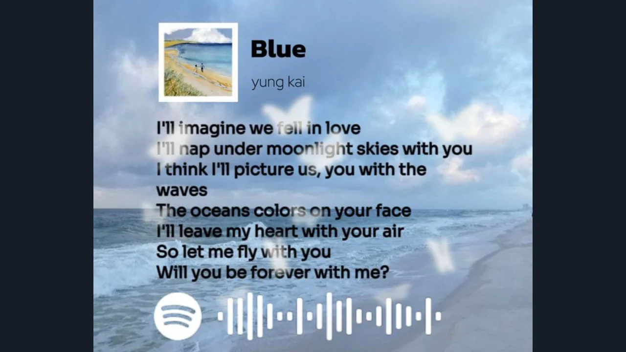 blue yung kai lyrics