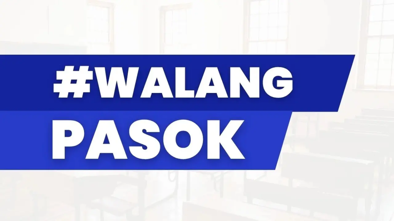 class suspensions walang pasok